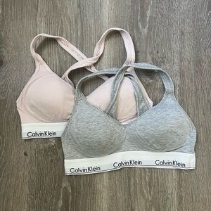 Calvin Klein sports bra set